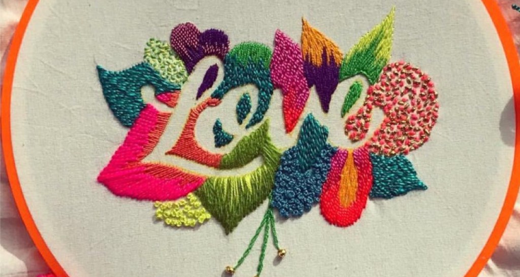 El taller de Lettering Bordado, ¡Fue un&nbsp;HIT!